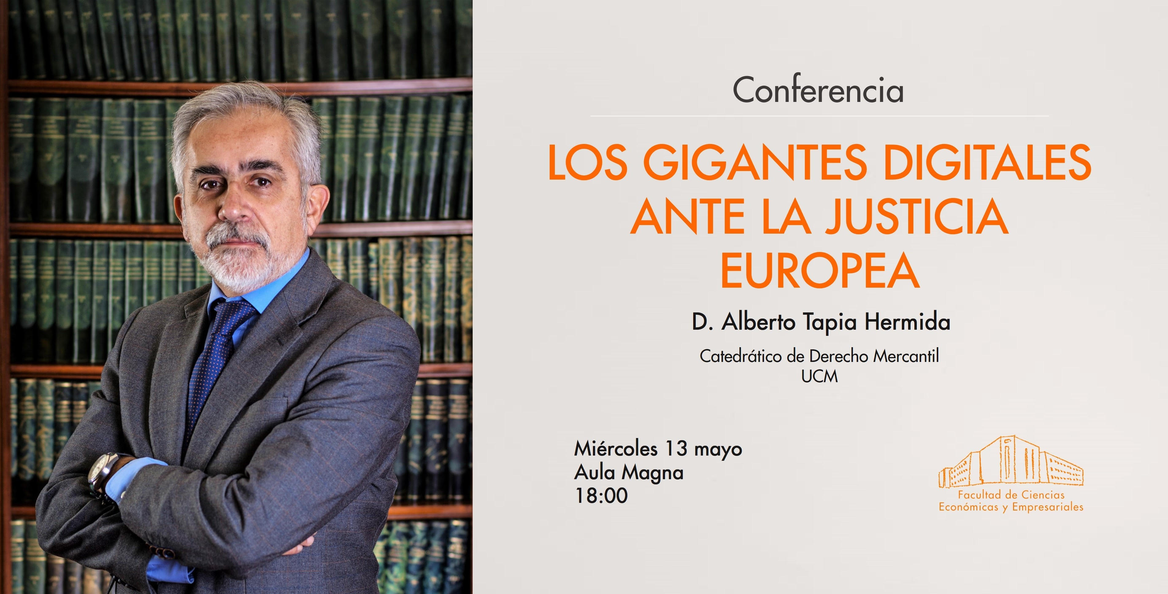 Conferencia del Catedrático Alberto Tapia